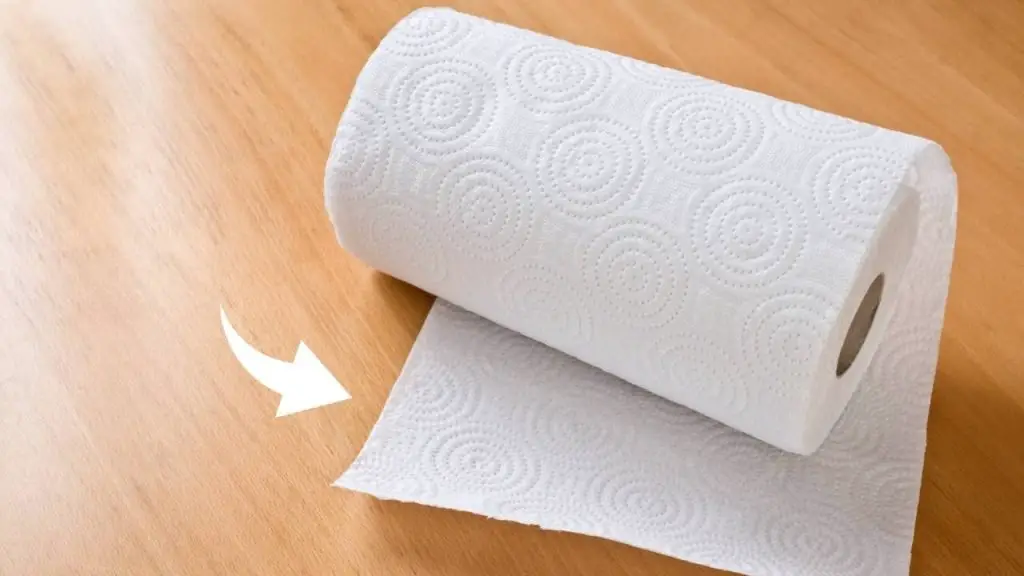 Rollo de papel absorbente, tiene un verso pero pocos lo conocían: como usarlo