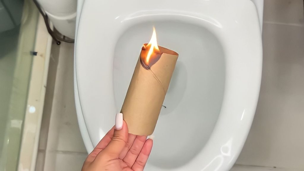 Porque muchos han empezado a quemar el rollo de papel higiénico en el baño.