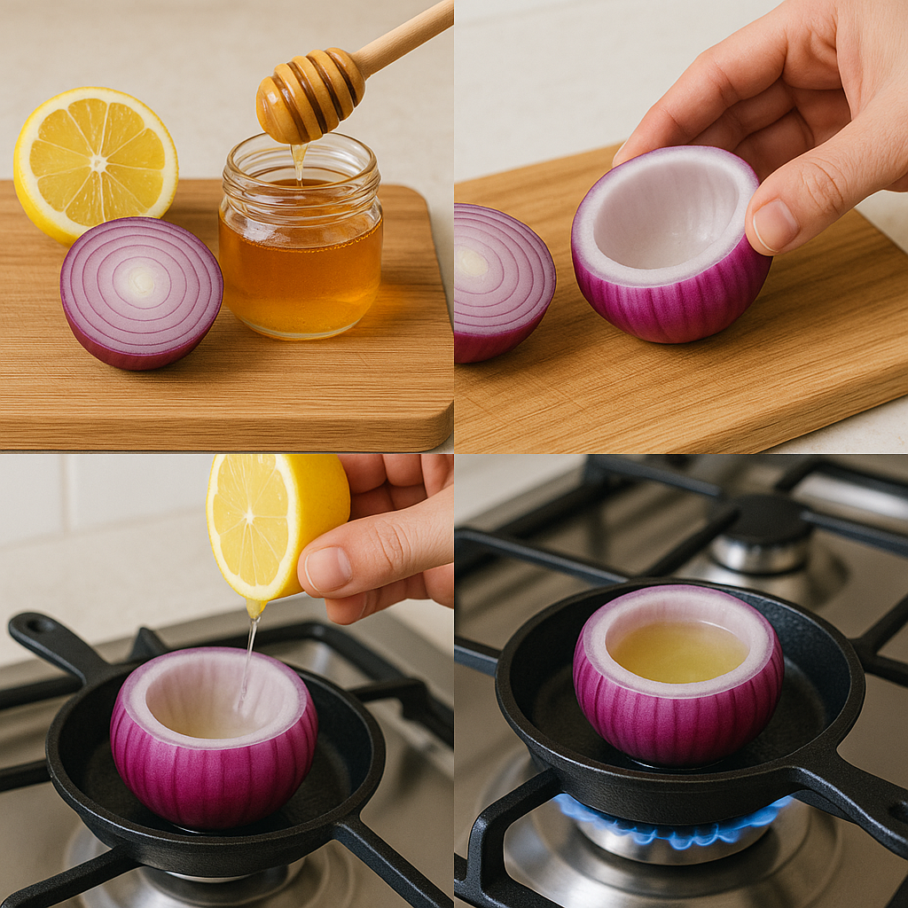 A Simple Yet Powerful Trick — Add Lemon and Honey to Onion for Amazing Results