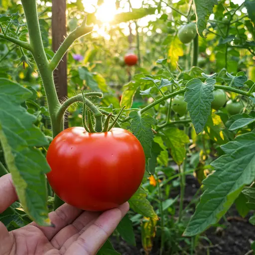 After planting tomatoes, water them with this for a big harvest.