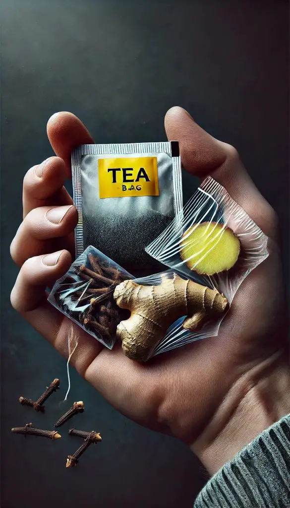 Cloves, ginger, and a Lipton tea bag combined are worth gold