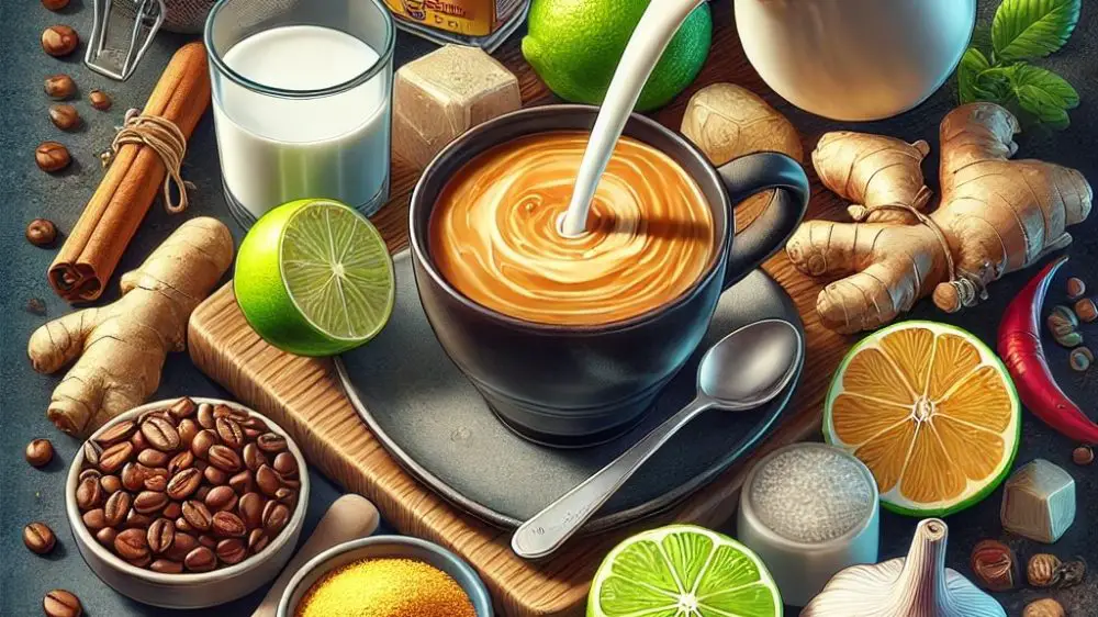 Coffee mix with ginger and a secret that no one will reveal, an easy and delicious recipe