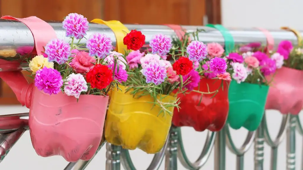 Create a Beautiful Balcony Hanging Garden Using Recycled Plastic Bottles