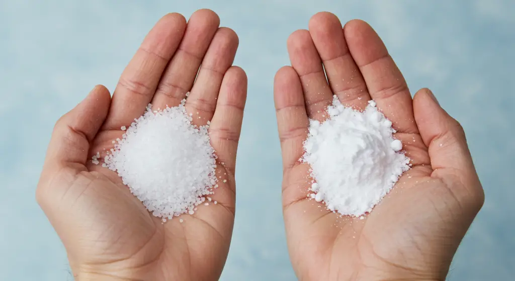 Go to the kitchen and mix salt and baking soda: you’ll save a lot of money if you do this.