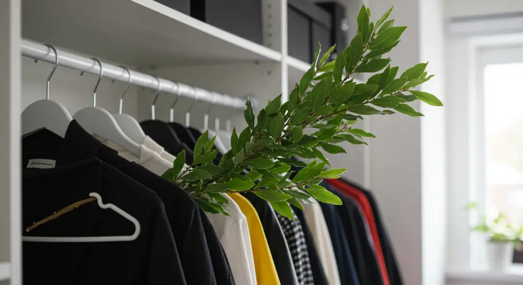 Laurel leaves in your closet, goodbye to these problems forever