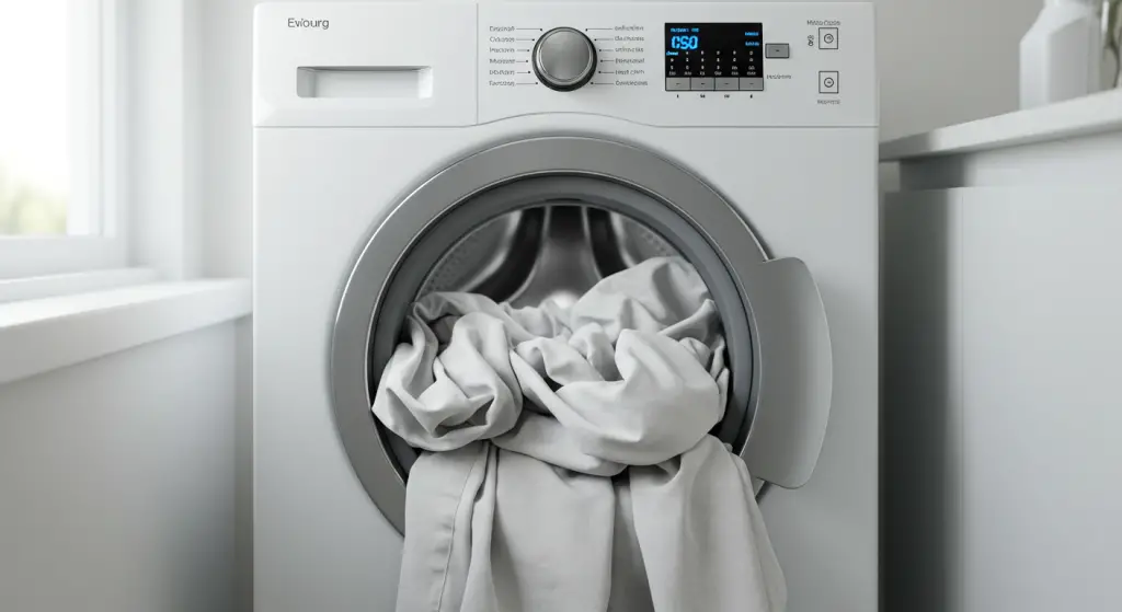 Say goodbye to wrinkled sheets, just a spoonful of this in the washing machine: 100% natural